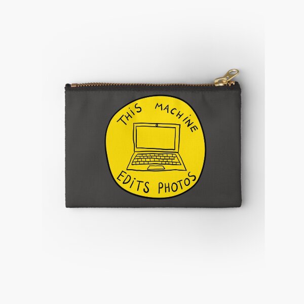 Item preview, This Machine Edits Photos - Circle - Yellow designed and sold by MOREDANKMEMES.
