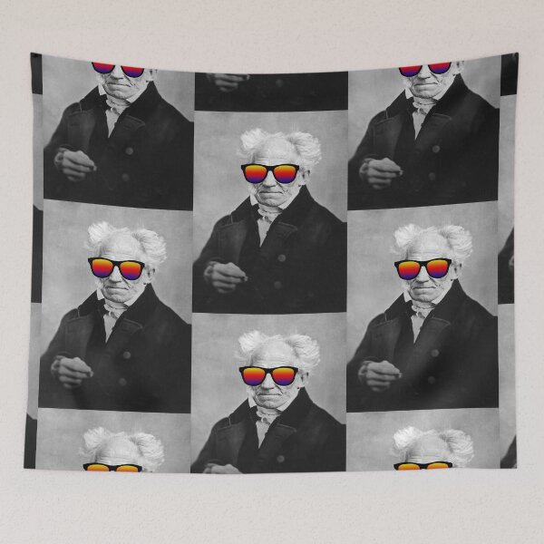 Item preview, Cool Schopenhauer - Philosophy Meme designed and sold by isstgeschichte.