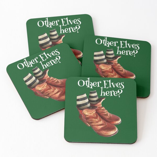 Item preview, Funny Santa Claus Other Elves here? Golden Boots Gift designed and sold by peter2art.