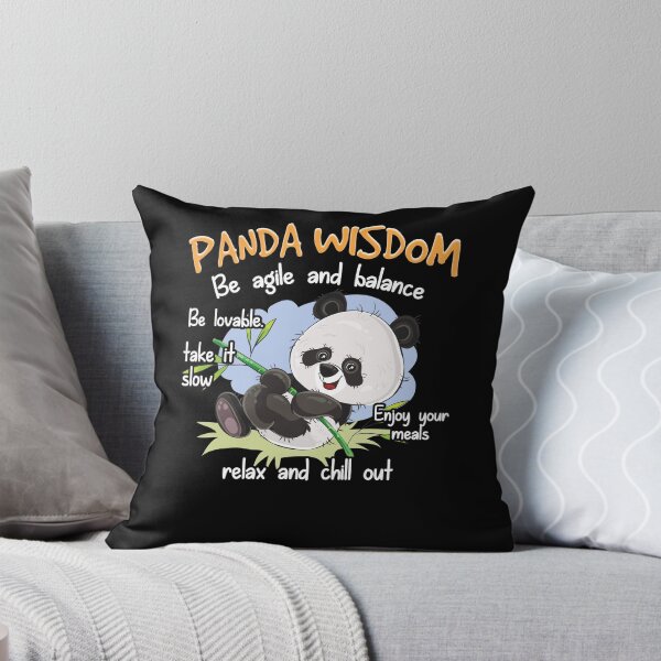 Item preview, Funny Panda Lover Gift - Animal Wisdom - Kawaii Panda Bear designed and sold by kntranhoang.