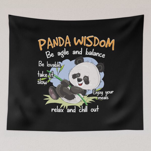 Item preview, Funny Panda Lover Gift - Animal Wisdom - Kawaii Panda Bear designed and sold by kntranhoang.