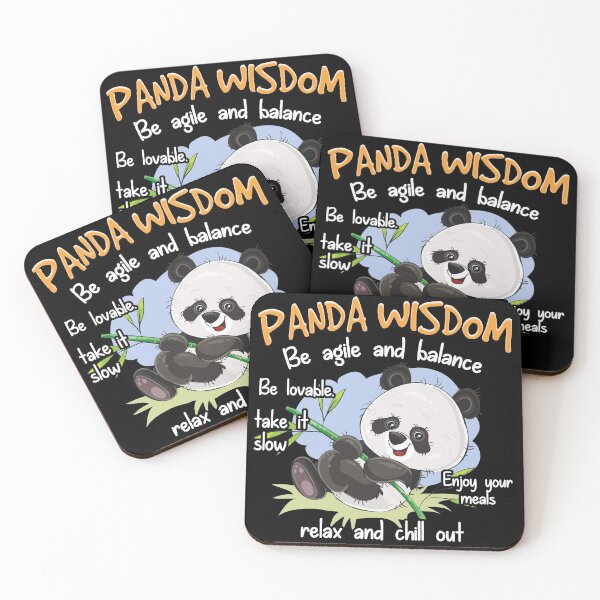 Item preview, Funny Panda Lover Gift - Animal Wisdom - Kawaii Panda Bear designed and sold by kntranhoang.
