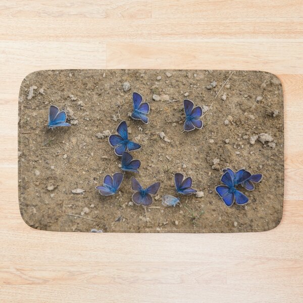 Item preview, Enchanting Butterflies - Dainty Sapphires Scattered on Rough Ground designed and sold by Georgia Mizuleva.