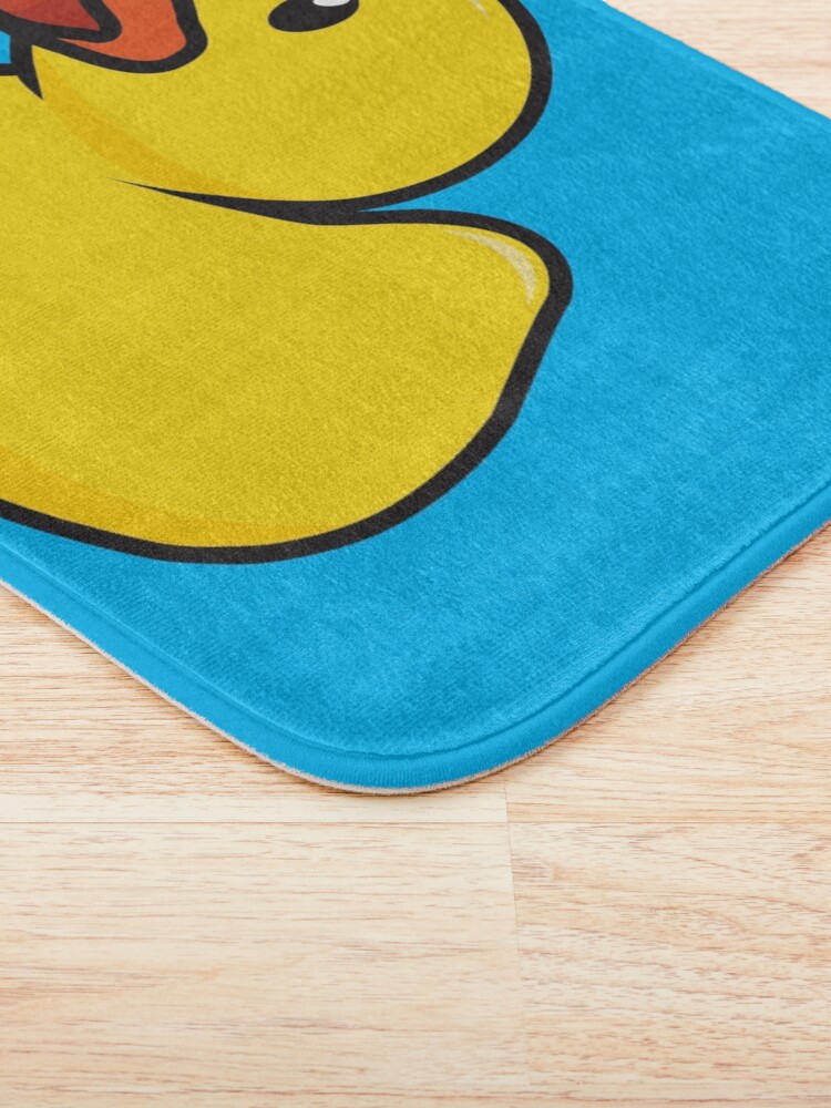 "Rubber Duck" Bath Mat for Sale by threeblackdots Redbubble