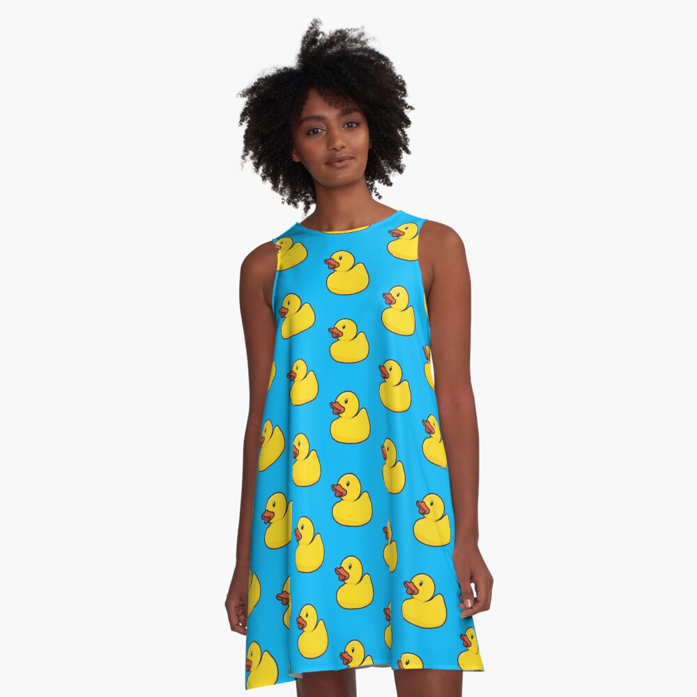 Rubber Duck A-Line Dress