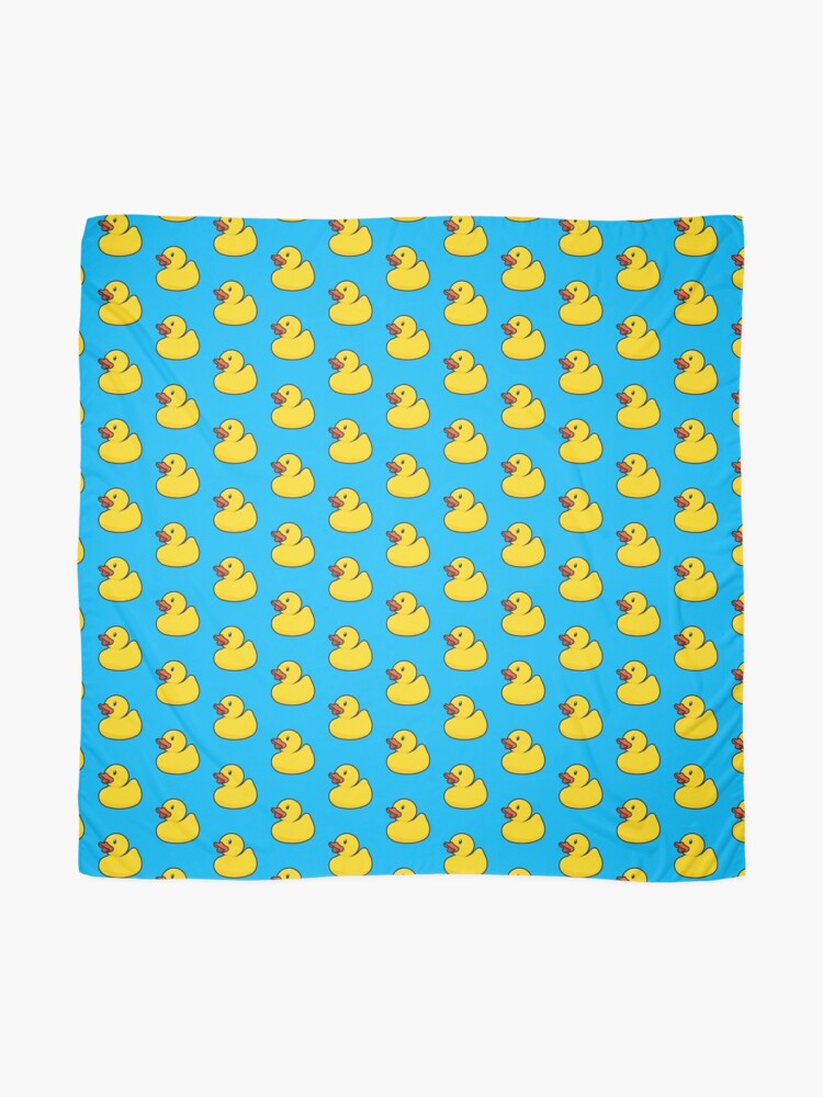 Thumbnail 2 of 3, Scarf, Rubber Duck designed and sold by threeblackdots.