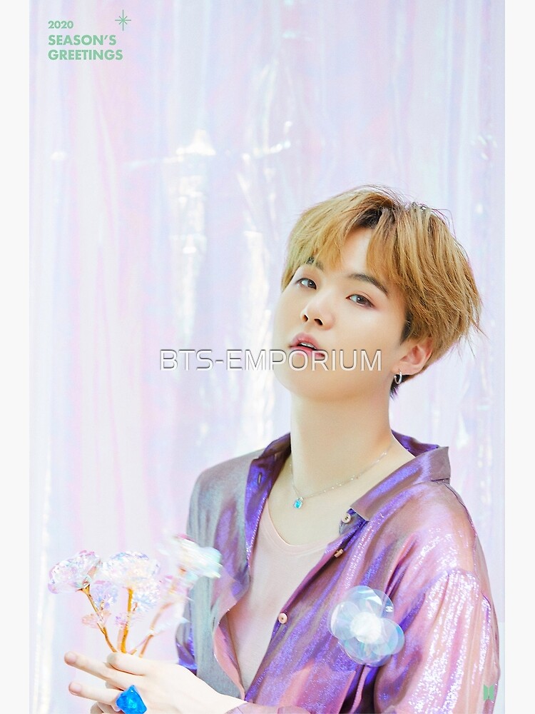 Bts Seasons Greetings Suga Greeting Card By Bts Emporium Redbubble