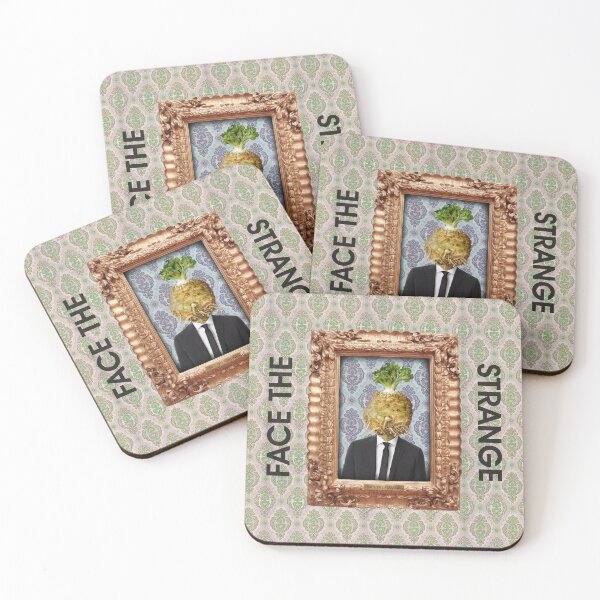 Item preview, Celeriac Man in Vintage Frame designed and sold by FaceTheStrange.