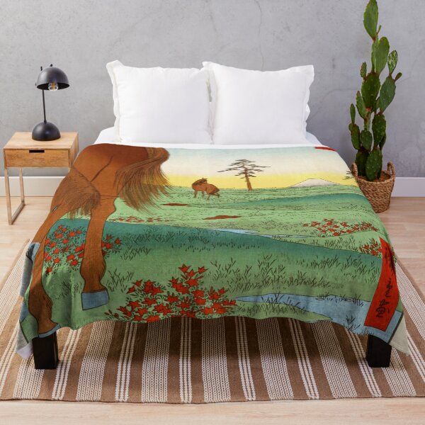 Item preview, Hiroshige Utagawa - Kogane Plain in Shimosa Province designed and sold by Hangastudio.