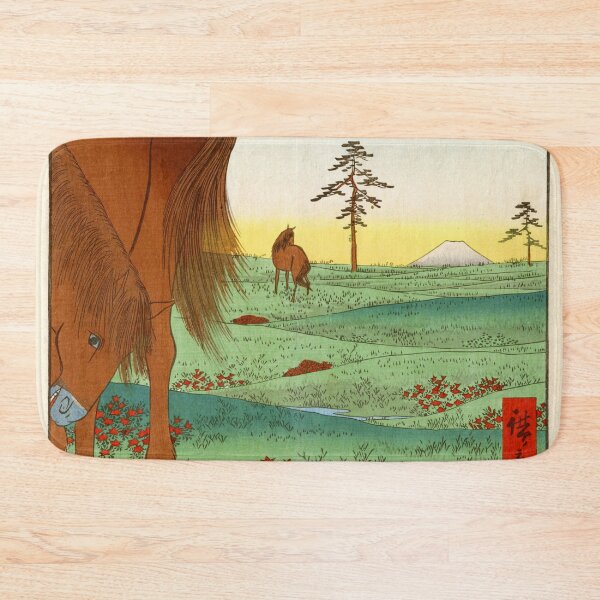 Item preview, Hiroshige Utagawa - Kogane Plain in Shimosa Province designed and sold by Hangastudio.