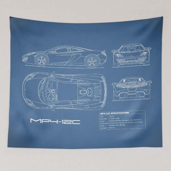 Item preview, The MP4-12C Blueprint designed and sold by rogue-design.