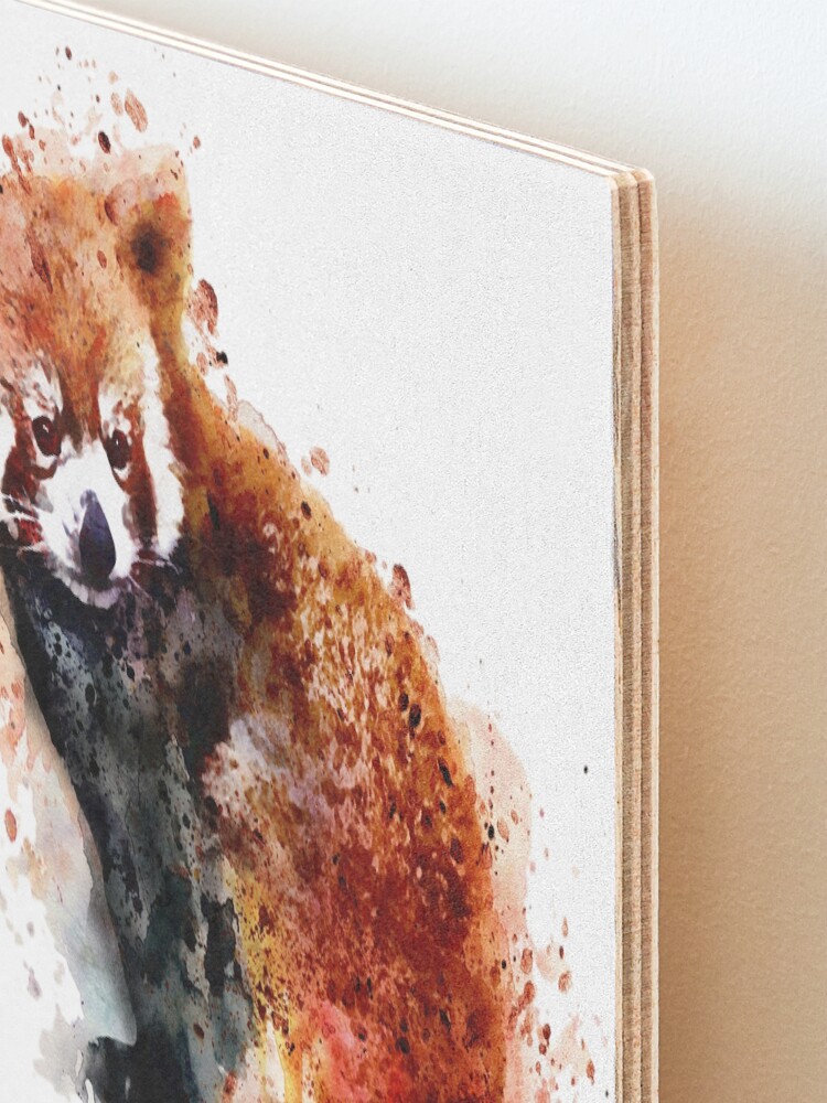 Alternate view of Red Panda Mounted Print