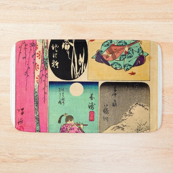 Item preview, Utagawa Kuniyoshi - Akasaka, Fujikawa, Okazaki, Chiryu, and Narumi designed and sold by Hangastudio.