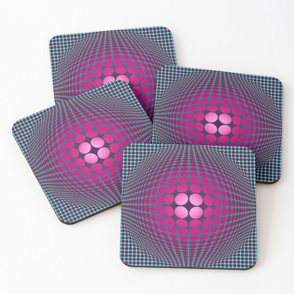 Item preview, Victor Vasarely Homage 32 designed and sold by Salocin.