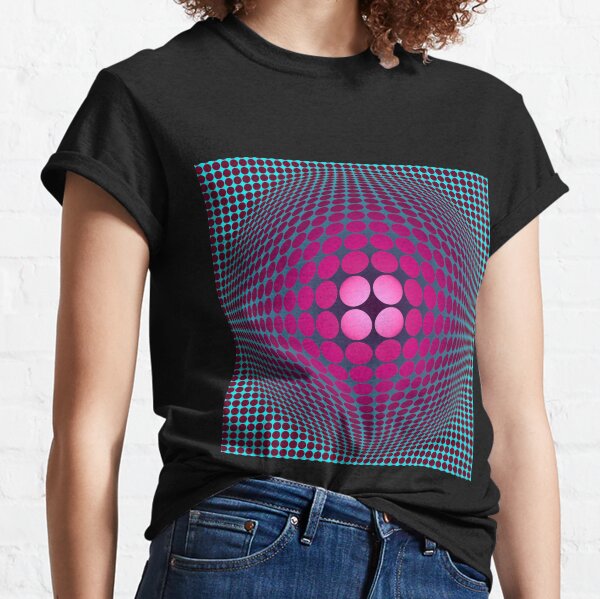 Victor Vasarely Homage 32 Classic T-Shirt