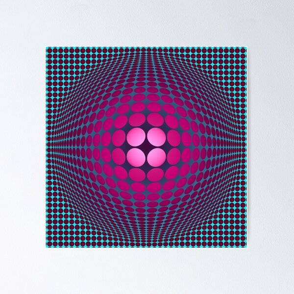 Item preview, Victor Vasarely Homage 32 designed and sold by Nicolas Roughton.