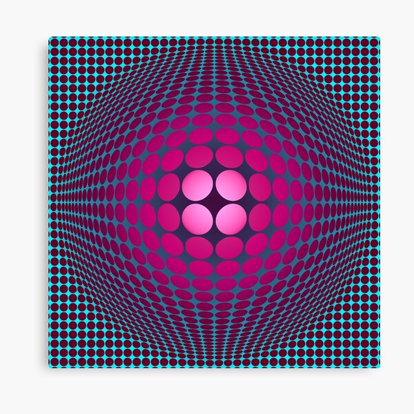 Aperçu de l'œuvre Victor Vasarely Hommage 32 créée et vendue par Nicolas Roughton.