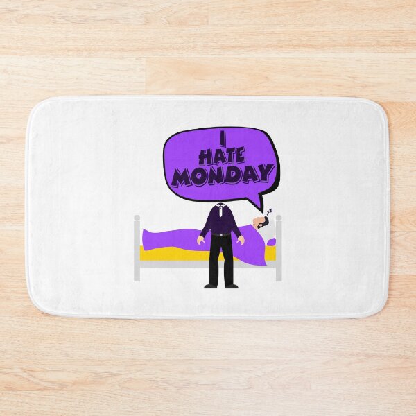 Item preview, I hate sleeping in bed Monday designed and sold by onrcnoz.