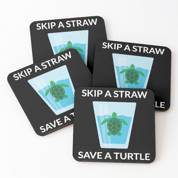 Item preview, Gifts For Environment Lovers - Earth Day Gift - Ocean Conservation Gifts - Skip A Straw Save A Turtle designed and sold by kntranhoang.