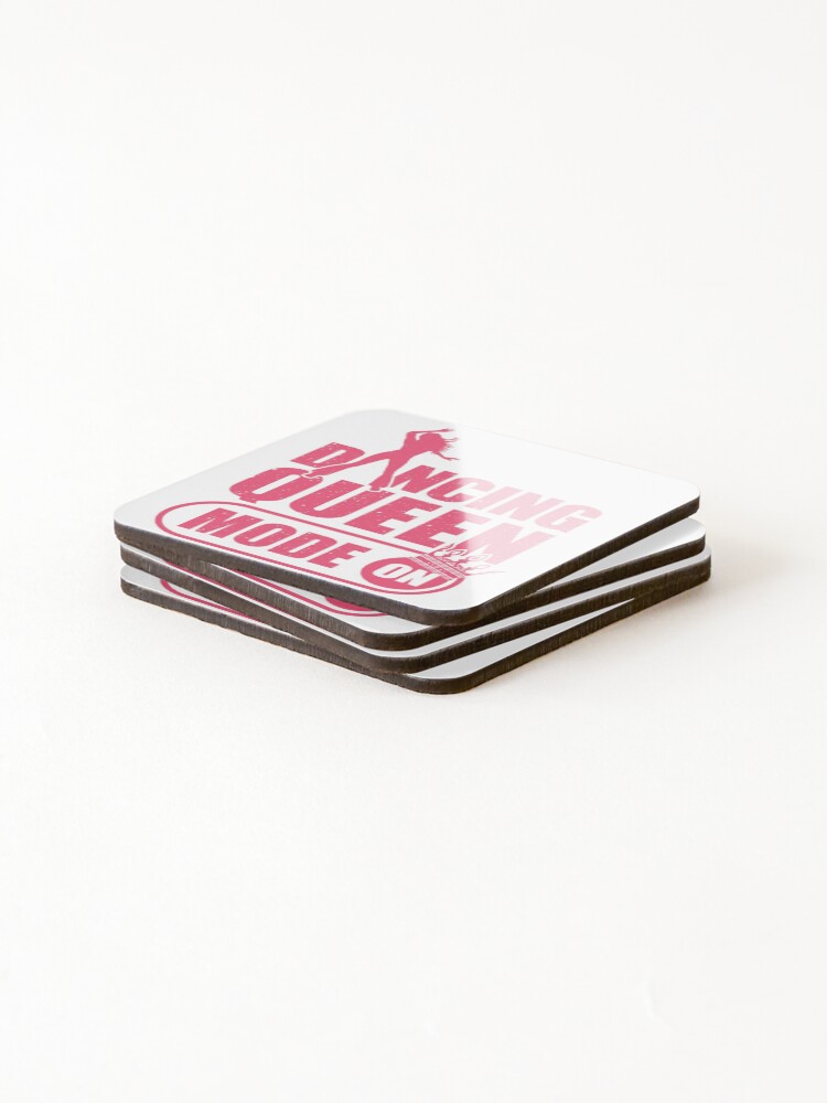 Thumbnail 4 of 5, Coasters (Set of 4), Dancing Mode designed and sold by hitpointer.