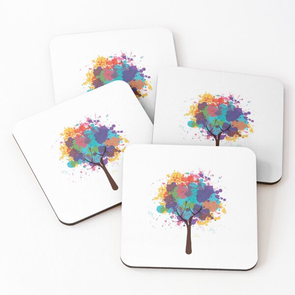Item preview, Abstract watercolor tree designed and sold by DerSenat.