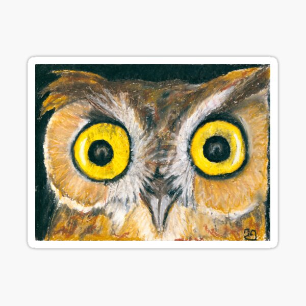 Item preview, Owl eyes designed and sold by lenaliluna.