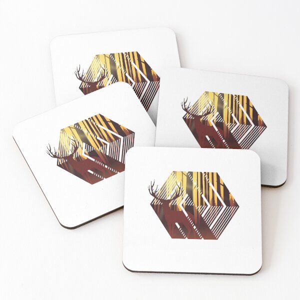 Item preview, abstract deer designed and sold by DerSenat.