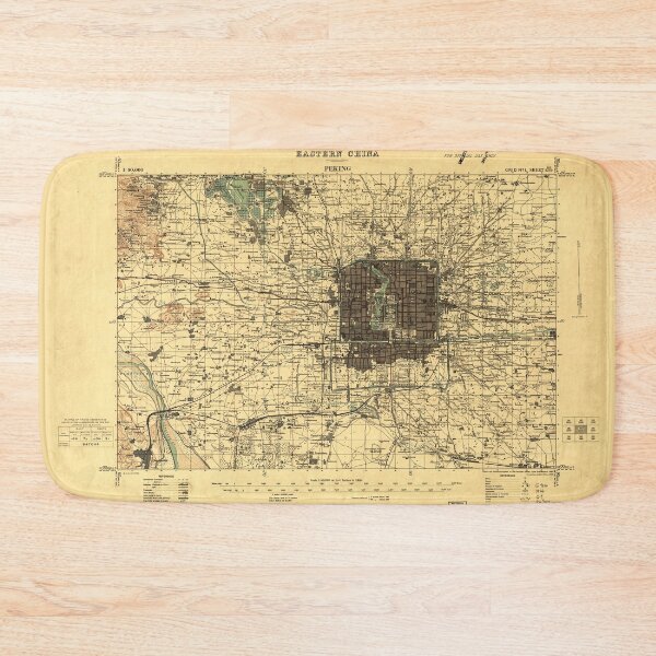 Item preview, Map of Beijing, China (1926) designed and sold by allhistory.