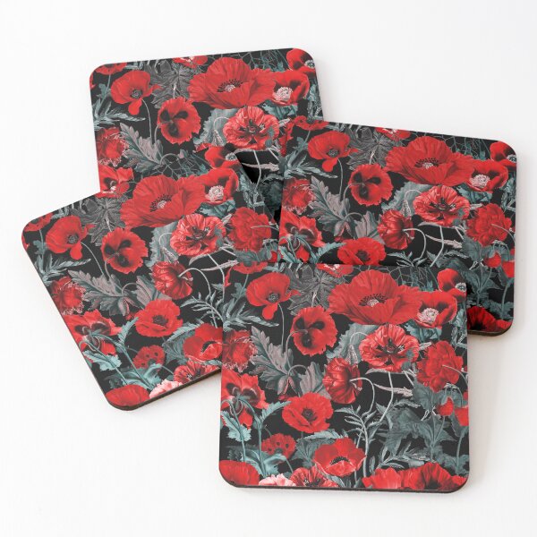 Item preview, Poppy Garden designed and sold by Burcu Korkmazyurek.