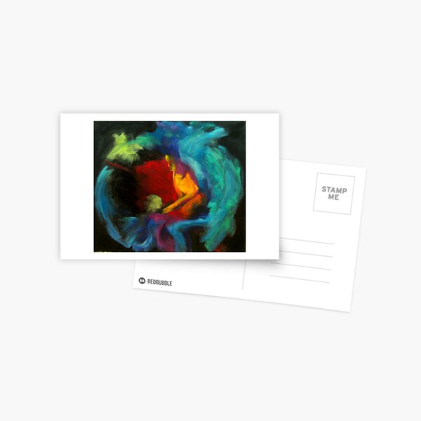 Unhappy Clown Postcard