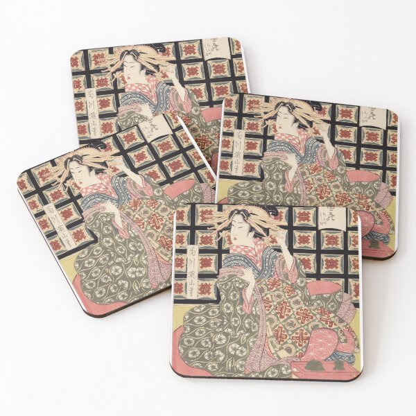 Item preview, Kikukawa Eizan - Courtesans of the Ogiya Brothel designed and sold by Hangastudio.