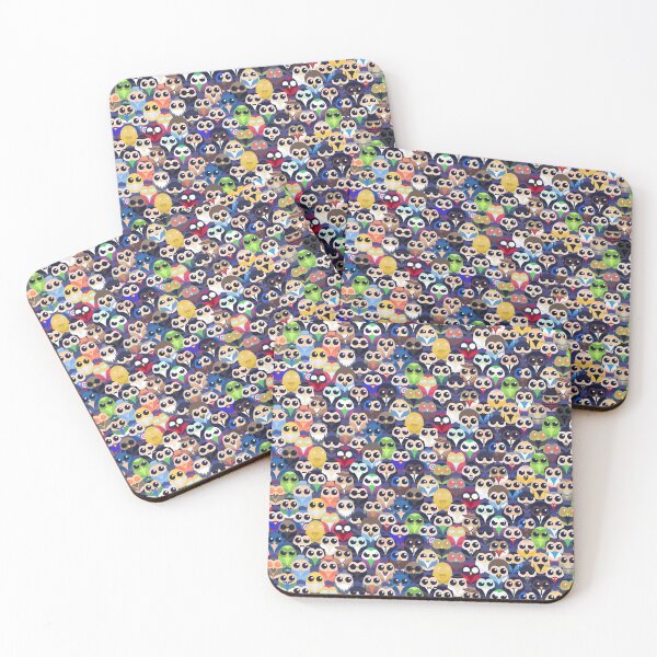 Item preview, Many Many Owls Pattern designed and sold by stierney.