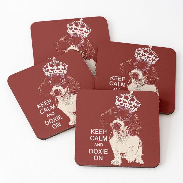 Item preview, Keep Calm & Doxie On designed and sold by CanisPicta.