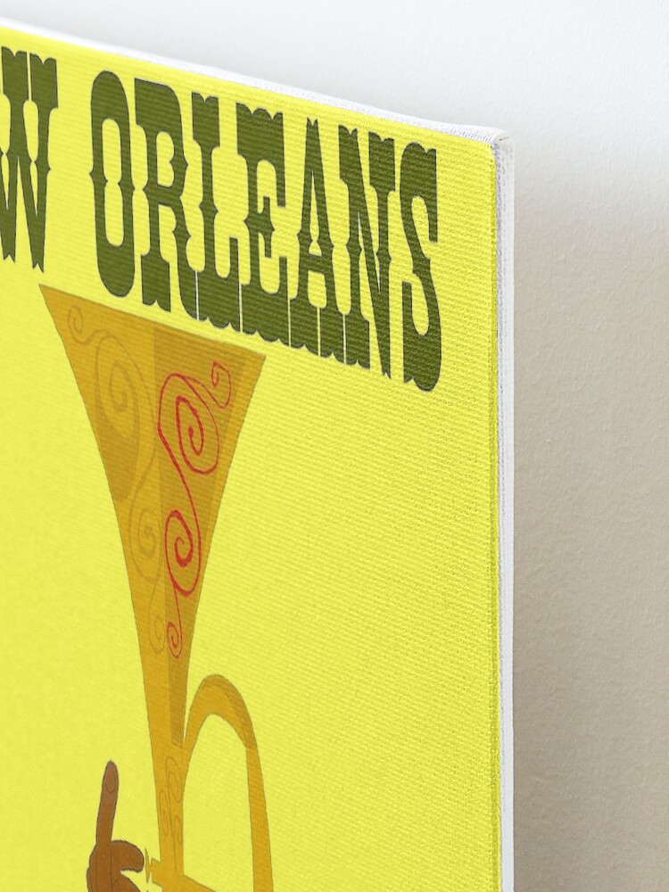 Alternate view of NEW ORLEANS ; Vintage Mardi Gras Print Mounted Print