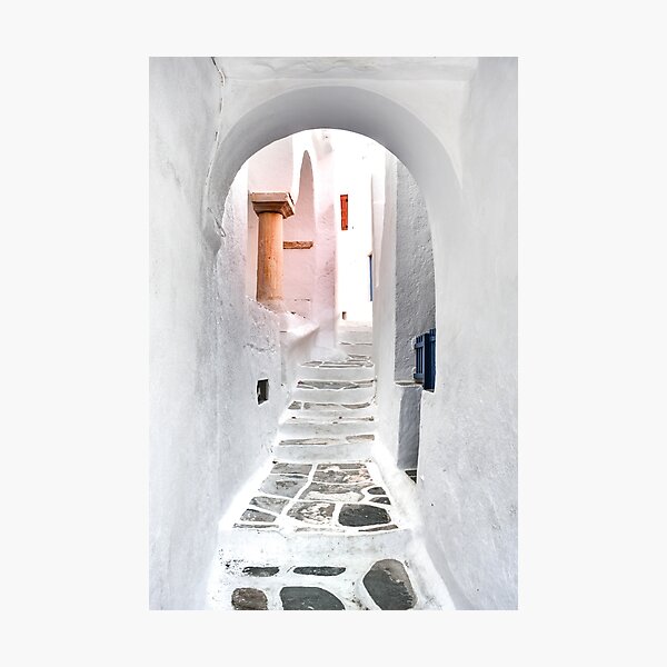 Aperçu de l'œuvre Île de Sifnos, château, Grèce créée et vendue par PrintsProject.