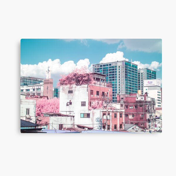 Seoul Anime World Canvas Print