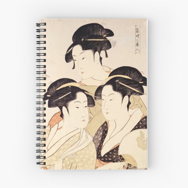 Item preview, Kitagawa Utamaro  - Three Beauties of the Present Day designed and sold by Hangastudio.