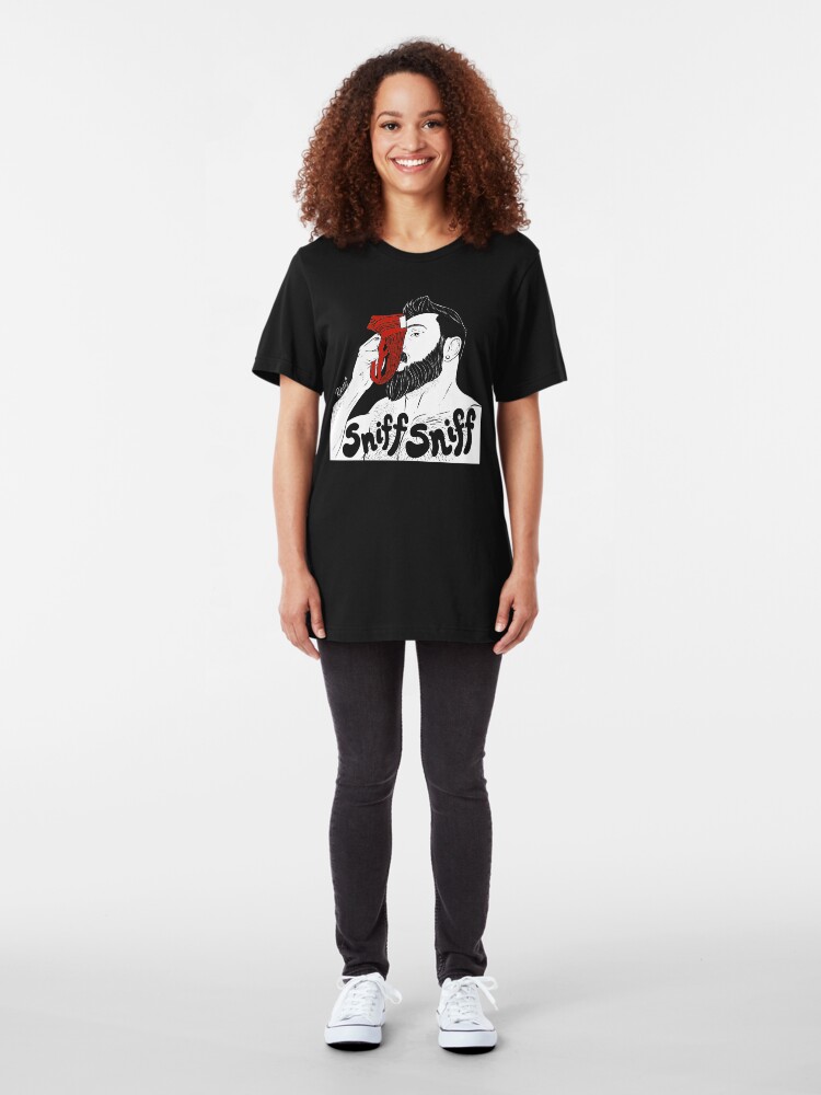 Alternate view of BearTiger11 - Invert Slim Fit T-Shirt