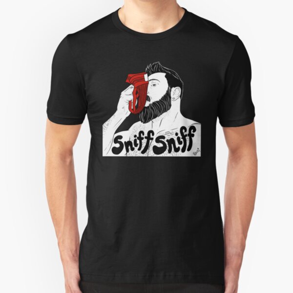 BearTiger11 - Black & White Slim Fit T-Shirt