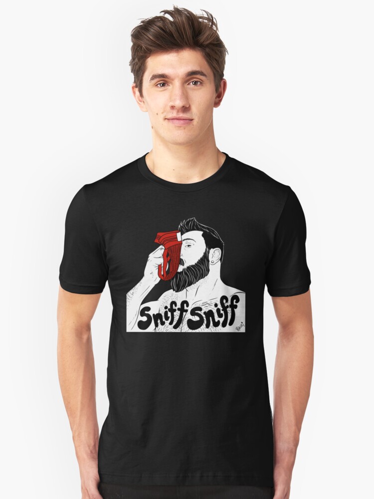 Alternate view of BearTiger11 - Black & White Slim Fit T-Shirt