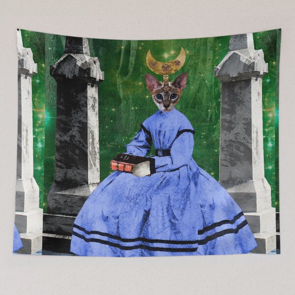 Item preview, The High Priestess Tarot Card designed and sold by Loveday Funck.