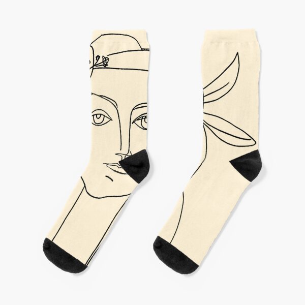 HEAD 1946 : Vintage Abstract Print Socks