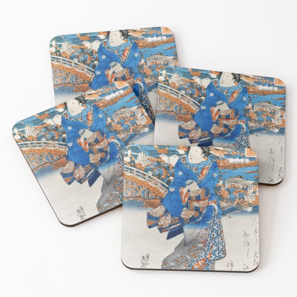 Item preview, Keisai Eisen - Nihonbashi en Edo designed and sold by Hangastudio.