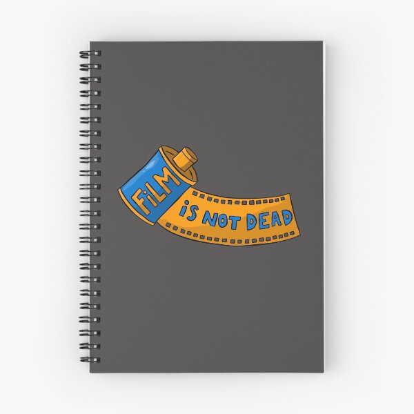 Item preview, Film is not dead - 35mm film roll - Yellow & Blue designed and sold by MOREDANKMEMES.