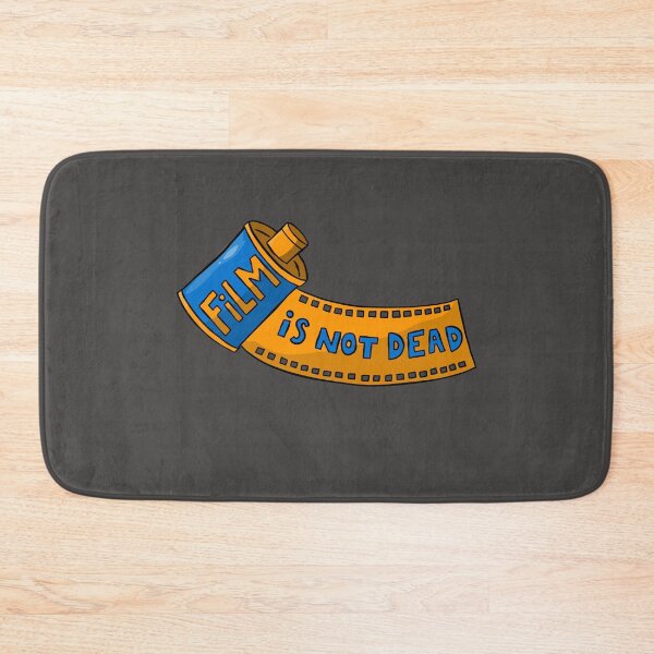 Item preview, Film is not dead - 35mm film roll - Yellow & Blue designed and sold by MOREDANKMEMES.