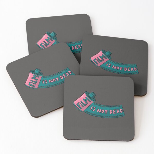 Item preview, Film is not dead - 35mm film roll - Teal & Pink designed and sold by MOREDANKMEMES.