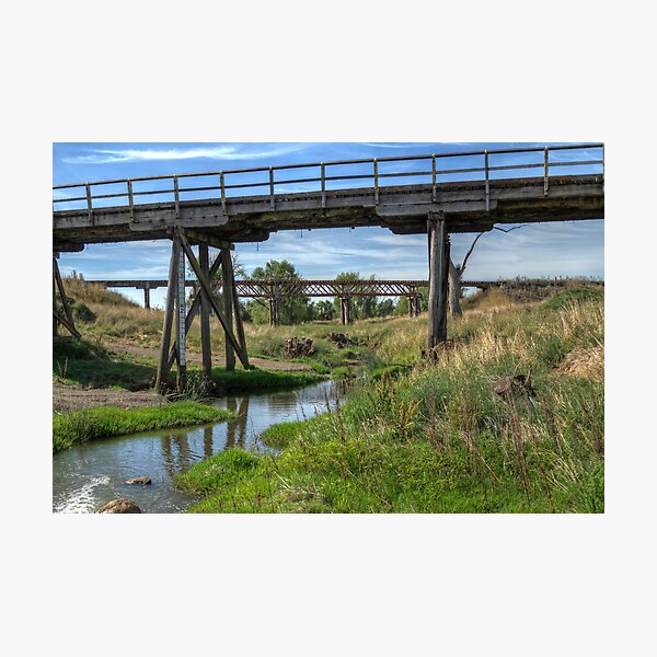 Item preview, Dilapidated Bridges near Boorowa, NSW, Australia (Y) designed and sold by Adrian Paul.
