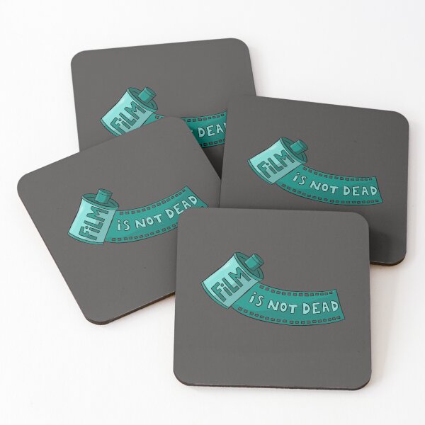 Item preview, Film is not dead - 35mm film roll - Teal designed and sold by MOREDANKMEMES.