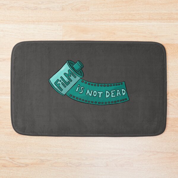 Item preview, Film is not dead - 35mm film roll - Teal designed and sold by MOREDANKMEMES.