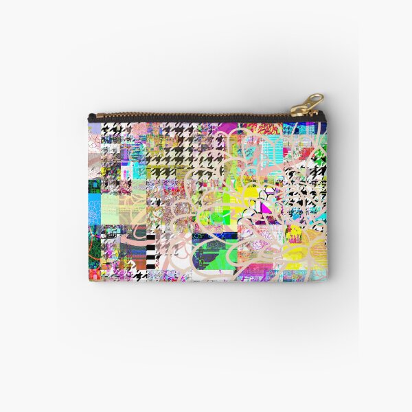 Item preview, Glitzy Houndstooth Glitchy Glam designed and sold by thebrightspotco.